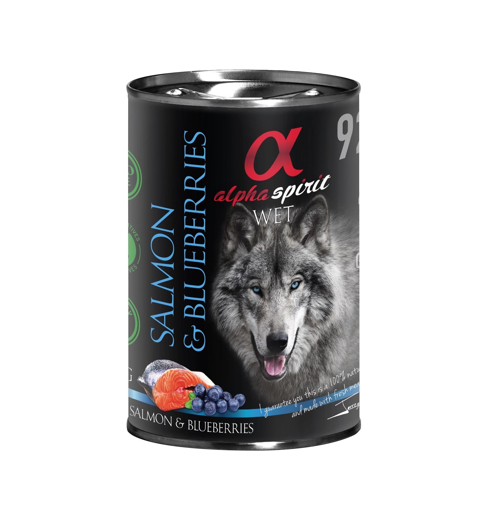 Pet Food Cyprus - Purchase - Alpha Spirit Salmon And Blueberries 400g