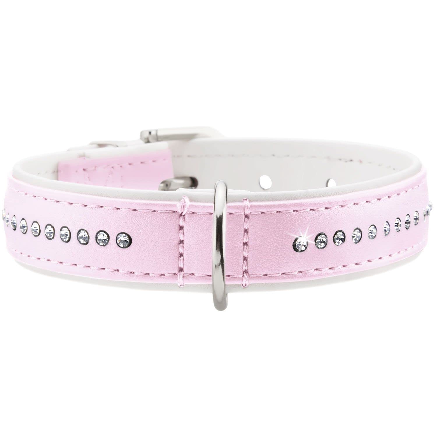 Hunter Collar Light Pink/white