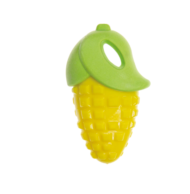 Imac Squeaking Corn Tpr Dog Toy