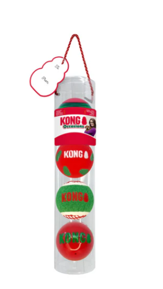 Kong Holiday Occasions Balls Medium