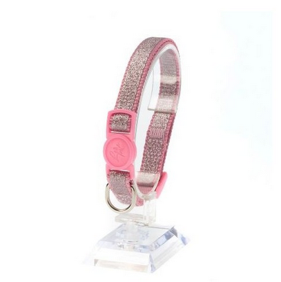 Leo Pet Cat Collar Reflective Glitter