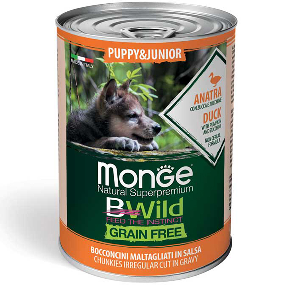 monge puppy junior medium grain free