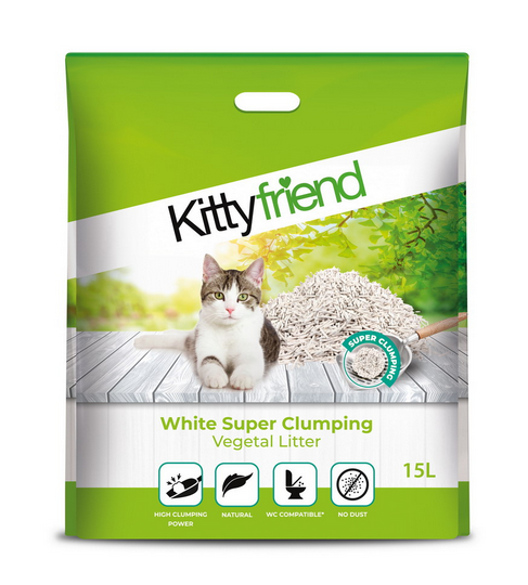 Sanicat Kitty Friend White Clumping Tofu Litter