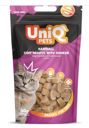 Uniq Pets Cat Snacks Hairball