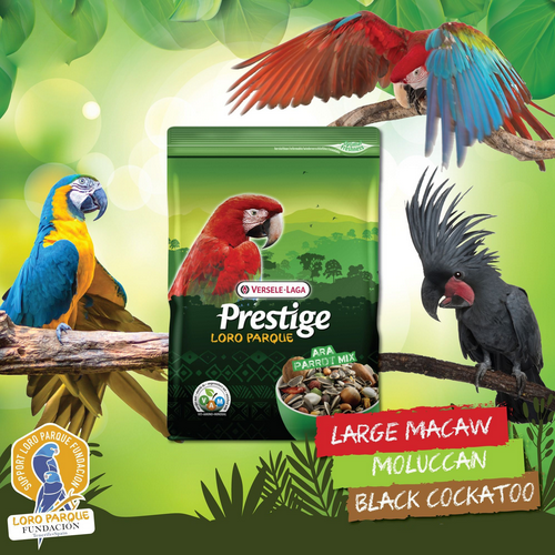 Versele Laga Prestige Loro Parque Ara Parrot Mix