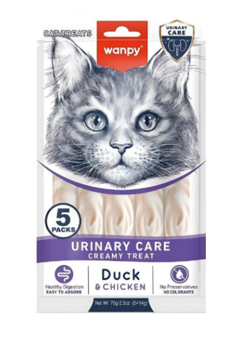 Wanpy Creamy Treat Urinary Care Duck & Chicken