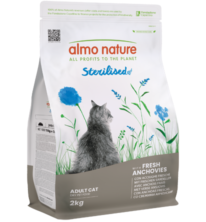 Almo Nature Sterilized Anchovies And Rice