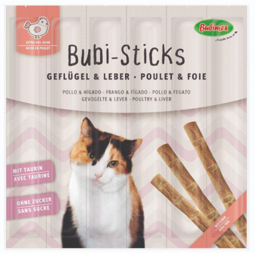 Bubimex Cat Sticks Poultryliver 30gr