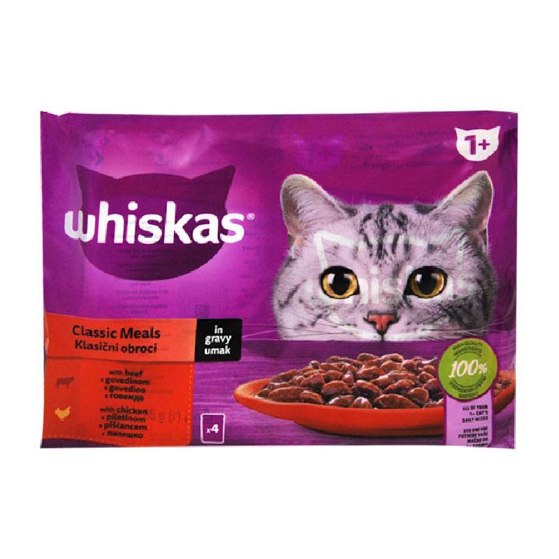 Whiskas Pure Delight Pouches Meat Selection 