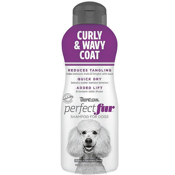 Tropiclean Perfectfur Curly & Wavy Coat Shampoo For Dogs
