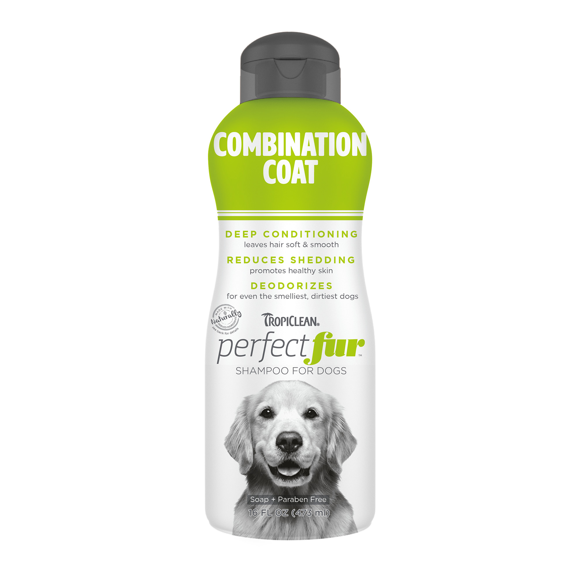 Tropiclean Perfectfur Combination Coat Dog Shampoo 473ml