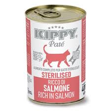 Kippy Vbb Kippy Cat Sterilised Salmon Pate Tins 400gr