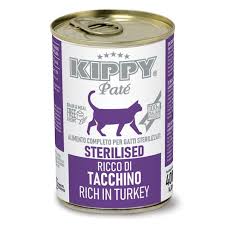 Kippy Vbb Kippy Cat Sterilised Turkey Pate Tins 400gr