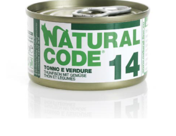 Natural Code Cat 14 Tuna & Vegetables 