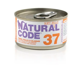 Natural Code Natural Code Cat 37 Tuna Chicken Squid 24x85g