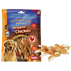 Nobby Starsnack Barbecue Wrapped Chicken 375g