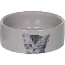 Nobby Ceramic Bowl Cute Cat Face