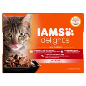 Iams Pouch Land Collection In Gravy
