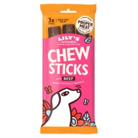 Lilys Kitchen Dog Chew Sticks Beef