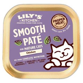 Lily's Kitchen Smooth Chicken Pate For Mature Cats 