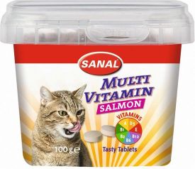 Sanal Cat Multivitamin Salmon Cup