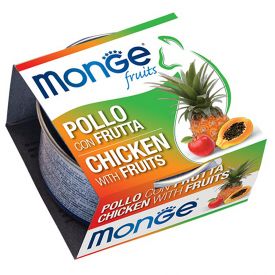 Monge Fruit Cat Wet Chicken With Fruits 