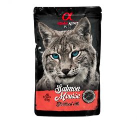 Alpha Spirit Salmon Mousse For Sterilized Cats 