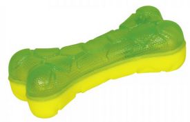 Nobby Tpr-foam Bone Green/yellow 15cm