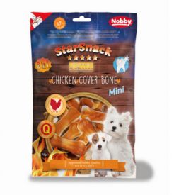 Nobby Starsnack Barbecue Mini Chicken Cover Bone 5 Cm