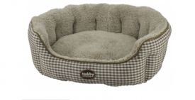 Nobby Comfort Bed Oval Xaver Brown 