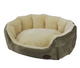 Nobby Comfort Bed Oval Shashe Brown