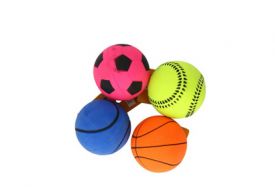 Nobby Foam Rubber Balls Assorted 72 Cm