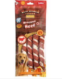 Nobby Starsnack Barbecue Wrapped Beef Xl 270 G