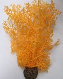 Biorb Orange Sea Fan Aquarium Decoration (small)