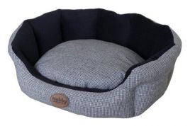 Nobby Comfort Bed Oval Josi Black