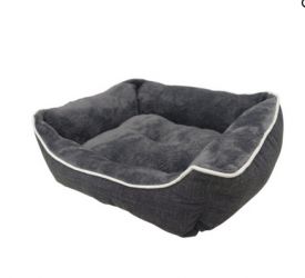 Nobby Comfort Bed Square Classic Arno Grey