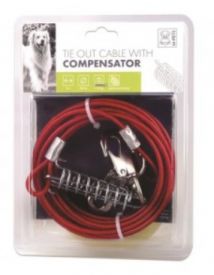 M-pets - Tie Out Cable With Compemsator