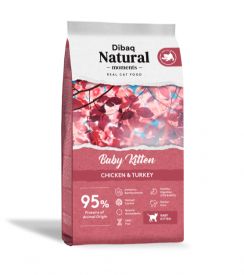 Dibaq Natural Moments Baby Kitten Chicken & Turkey Dry Food