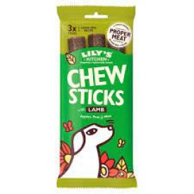 Lilys Kitchen Dog Chew Sticks Lamb