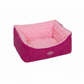 Nobby Comfort Bed Square Arusha Pink 60 X 48 X 19 Cm