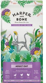 Harper & Bone Flavours Of The Farm Adult Cat Dry Food