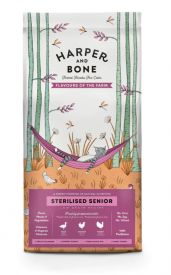 Harper & Bone Flavours Of The Farm Senior Sterilized Cat Dry Food