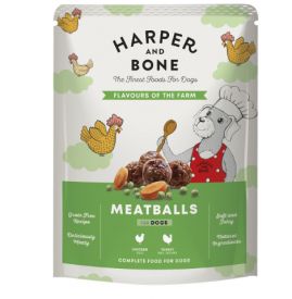 Harper & Bone Flavours Of The Farm Meatballs With Chicken And Turkey Wet Dog Food