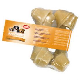 Nobby Rawhide Bones Knotted 2 Pcs; 13,0 - 14,0 Cm; 45 G