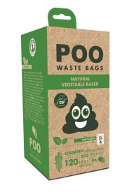 M-pets - 120 Count Mint Scented Poo Bags