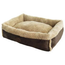 Nobby Comfort Bed Square Mirek Brown / Beige 