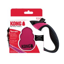 Kong Retractable Terrain Extra Small Fuchsia