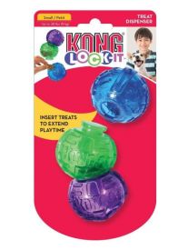 Kong Lock-it 3 Pack Small Dog Toy