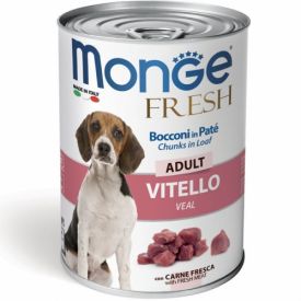 Monge Fresh Veal - Chunks In Loaf - Adult