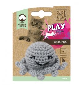 M-pets Octopus Organic Cotton With Catnip Cat Toy